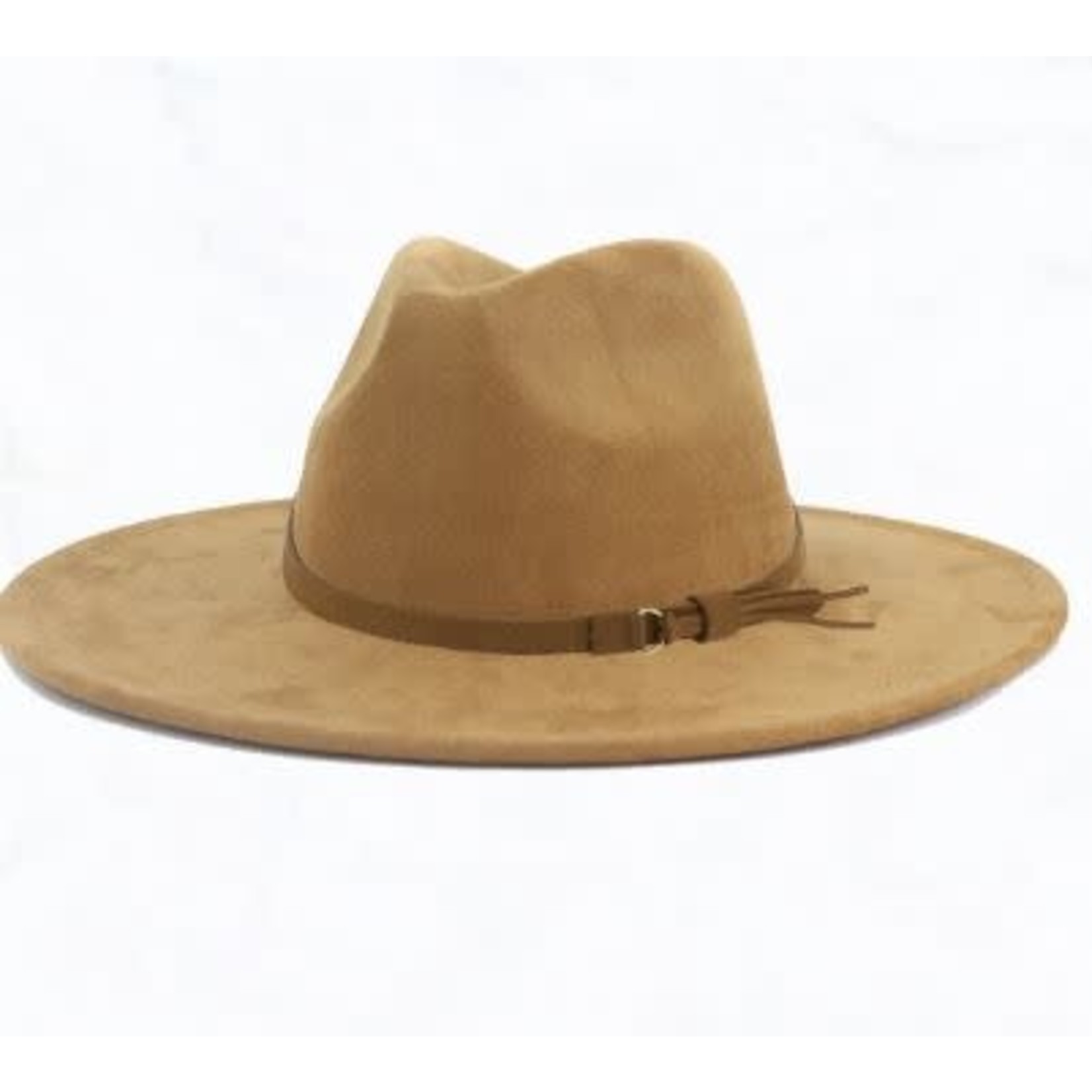 Suzie Q SQ Large Leather Belt Big Brim Hat