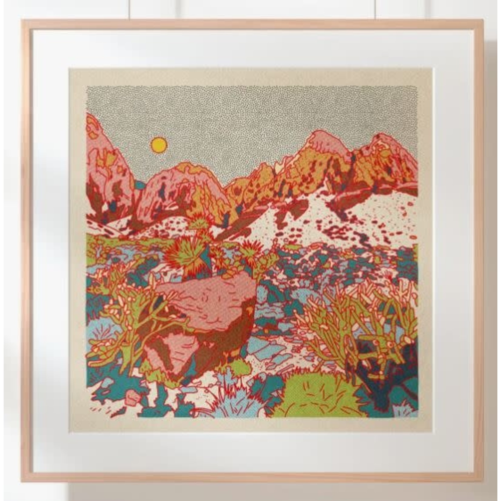 Caroline Clark CClark Desert Mountain #29 12x12