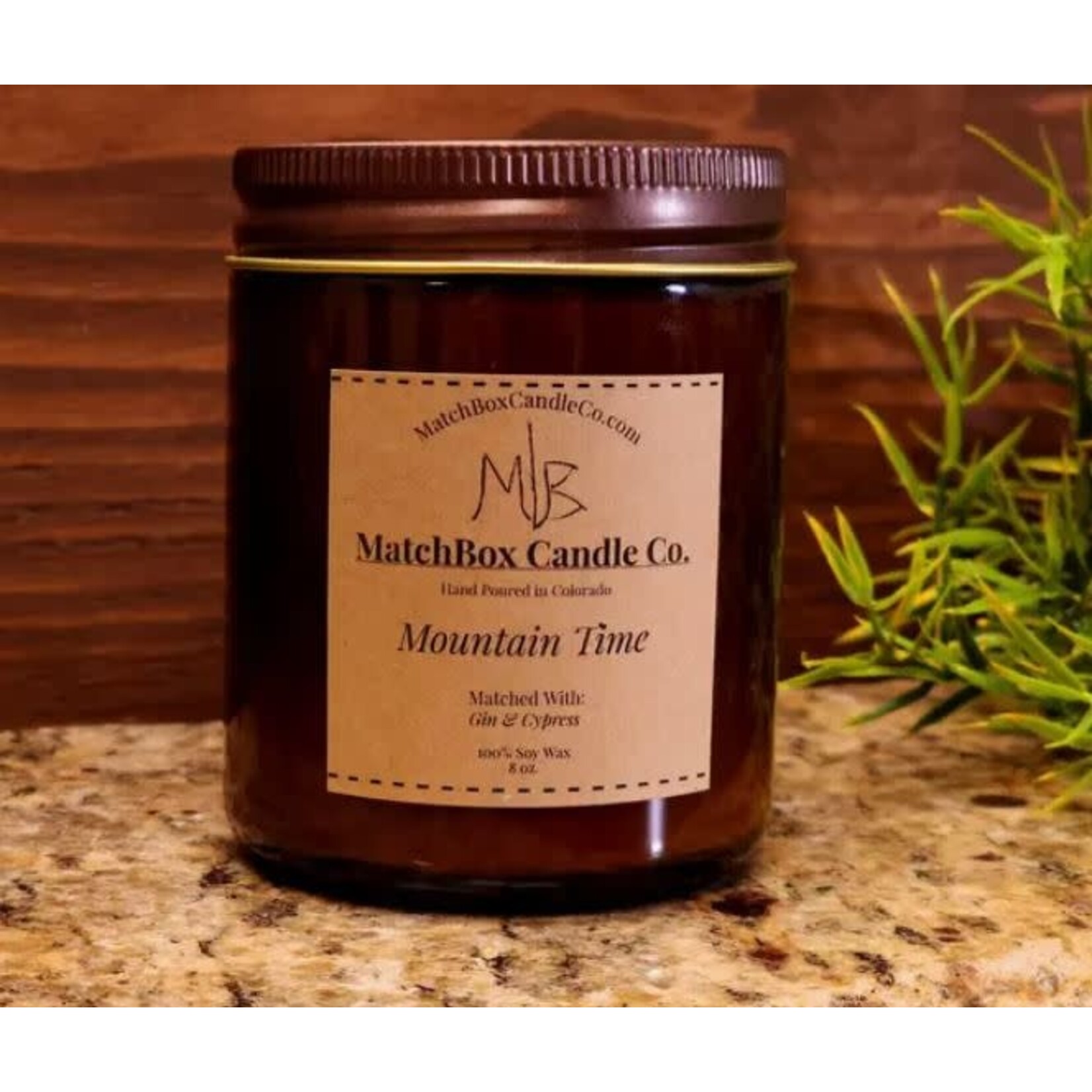 Matchbox Candle Co. MatchBox Mountain Time 9oz Candle