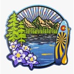 Colorado Cool ColoradoCool Lake Vibes Sticker