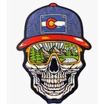 Colorado Cool ColoradoCool Summer Skull Sticker