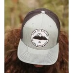 The Montana Scene TMS Life Better Mountains Trucker Hat Grey