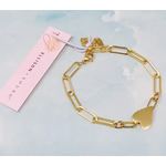 Ellison+Young E+Y You Are My Side Heart Bracelet