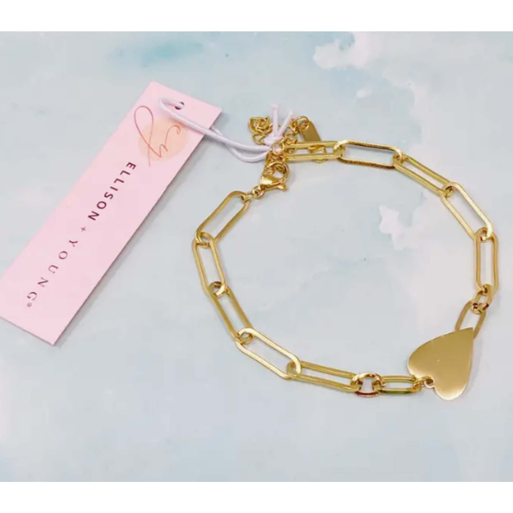 Ellison+Young E+Y You Are My Side Heart Bracelet