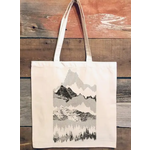 Black Lantern Black Lantern Geometric Mountain Range Tote Bag