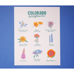 Little Known Goods Colorado Wildflowers Print