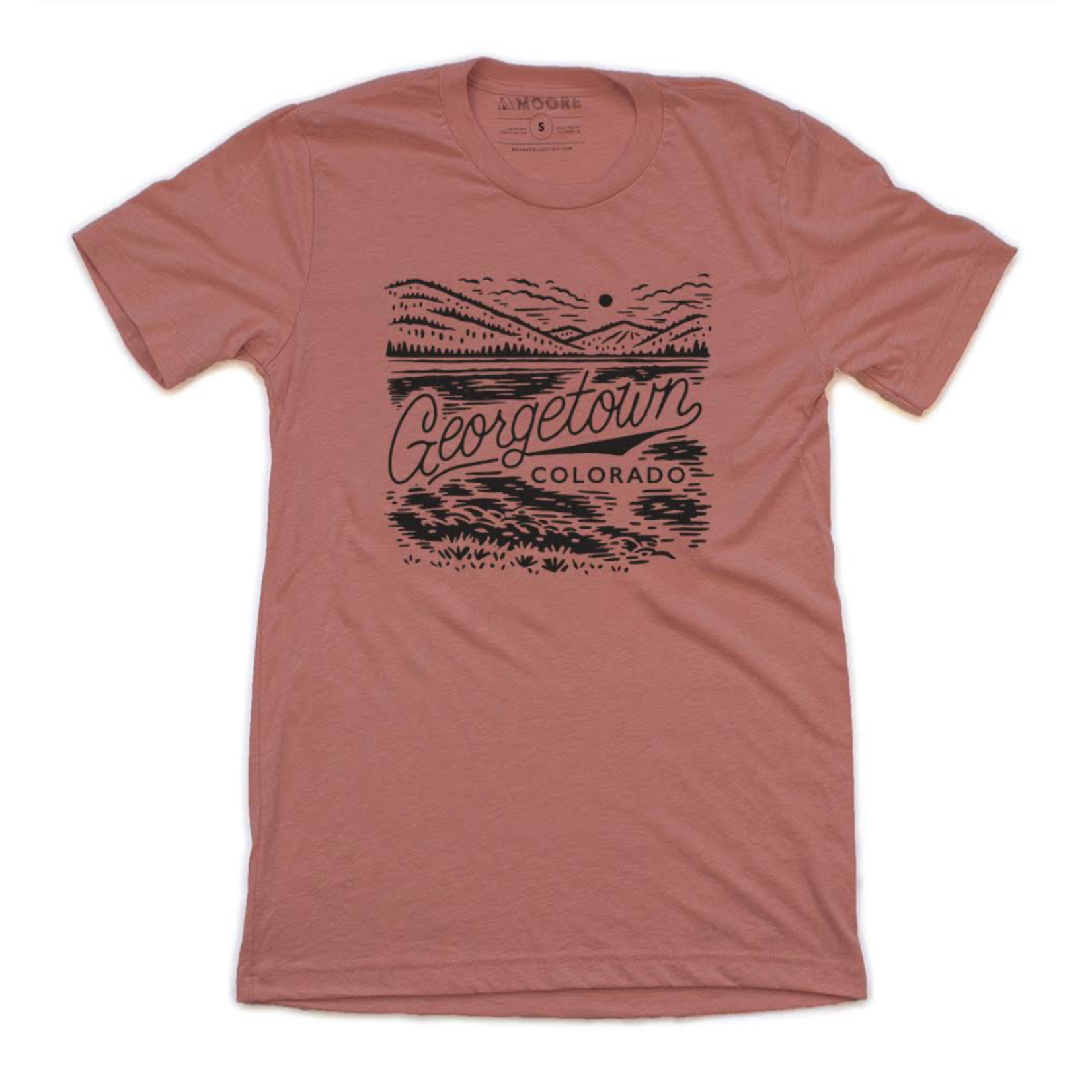 Moore Moore Custom Georgetown T-Shirt Mauve