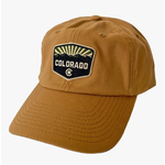 Colorado Cool ColoradoCool CO Patch Hat - Unstructured - Khaki