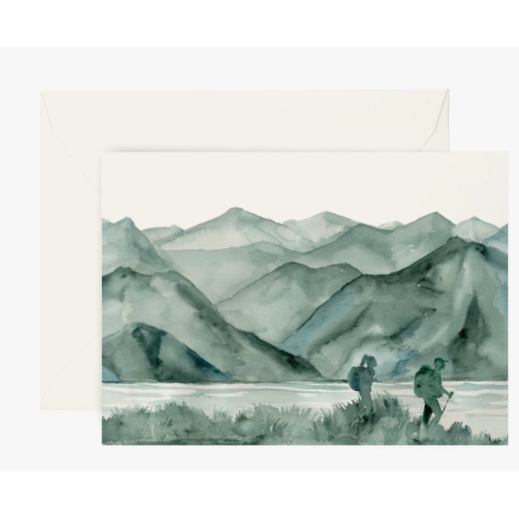 Lana's Shop Lana's Shop Hiker Mountain Greeting Card