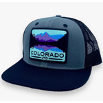 Colorado Limited CL Colorado Charcoal Maroon Bells Trucker Hat