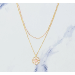 Ellison+Young E&Y Layered Daisy Necklace
