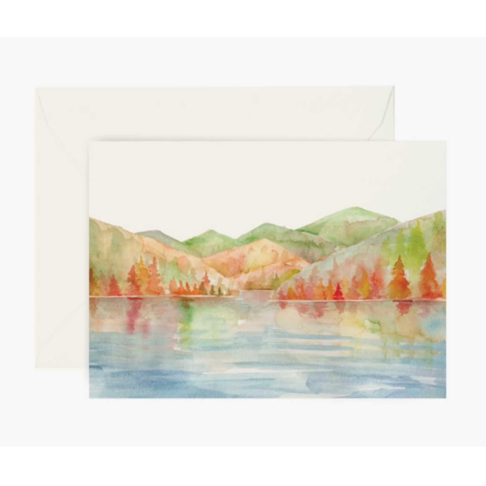 Lana's Shop Lana's Shop Autumn Lake Greeting Card