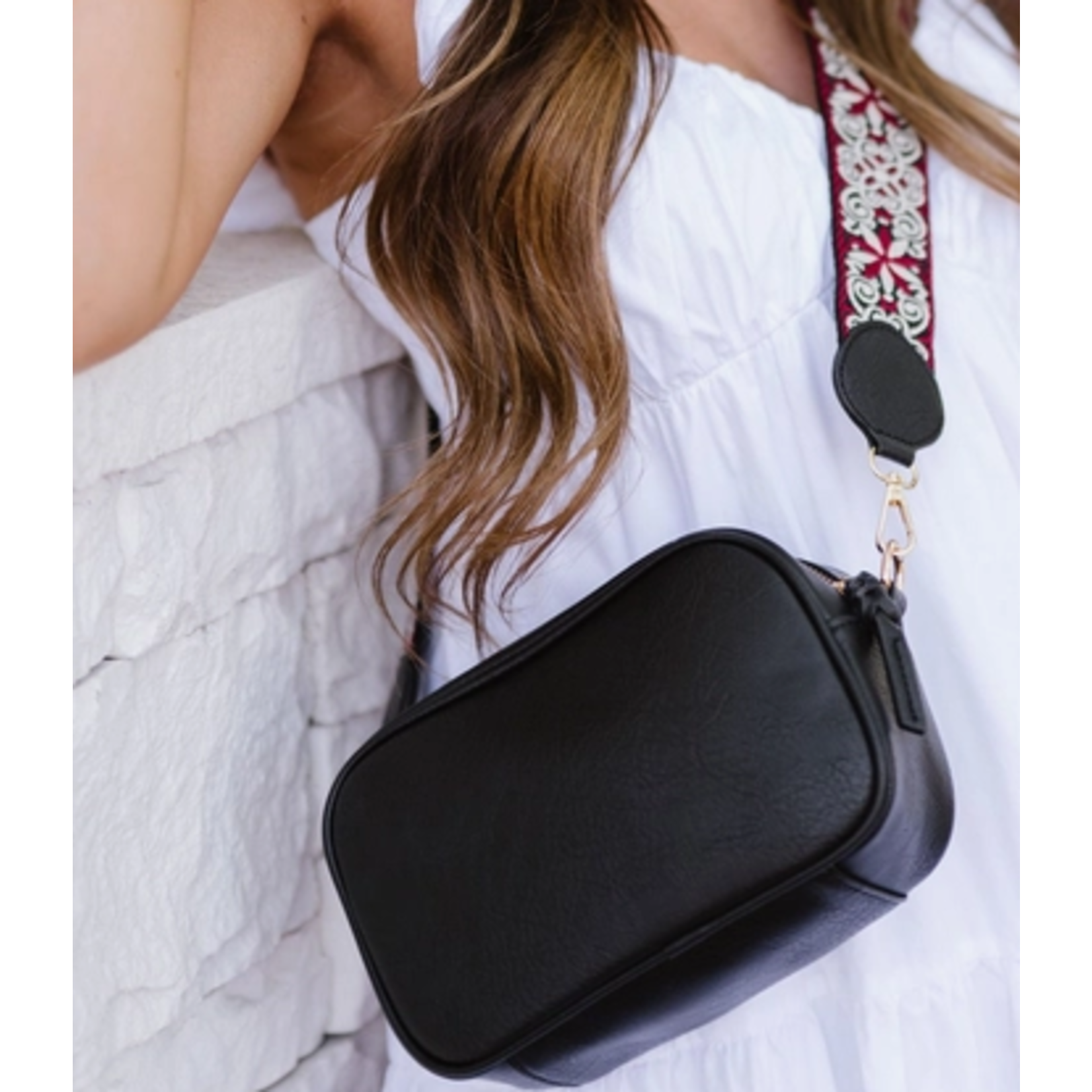 MC Amelia Crossbody Fanny Belt Bag Black