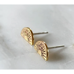 Sojourn Well Sojourn Well Sun Stud Earring