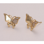 Aim Eternal Aim Eternal Crystal Wing Butterfly Studs Earring