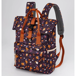 The Montana Scene TMS Adventure Backpack Plum Floral