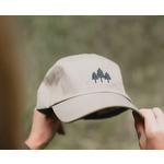 The Montana Scene TMS Three Trees Dad Hat Tan