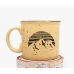 Black Lantern BL Mountain Woodgrain Mug