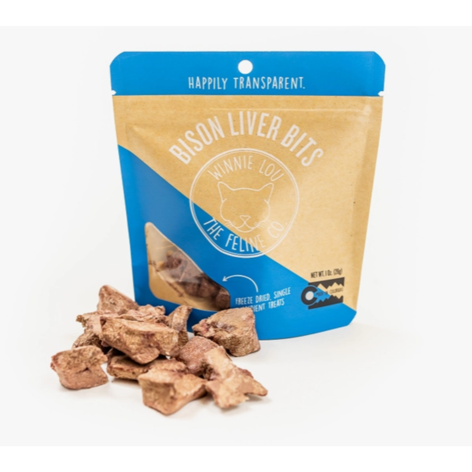 Winnie Lou Winnie Lou Bison Liver Bits-CATS