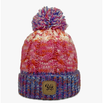 YoColorado YoColorado Beanie - Yurt Pom in Coral