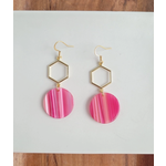 Spiffy & Splendid S&S Layla Earrings - Rose Pink