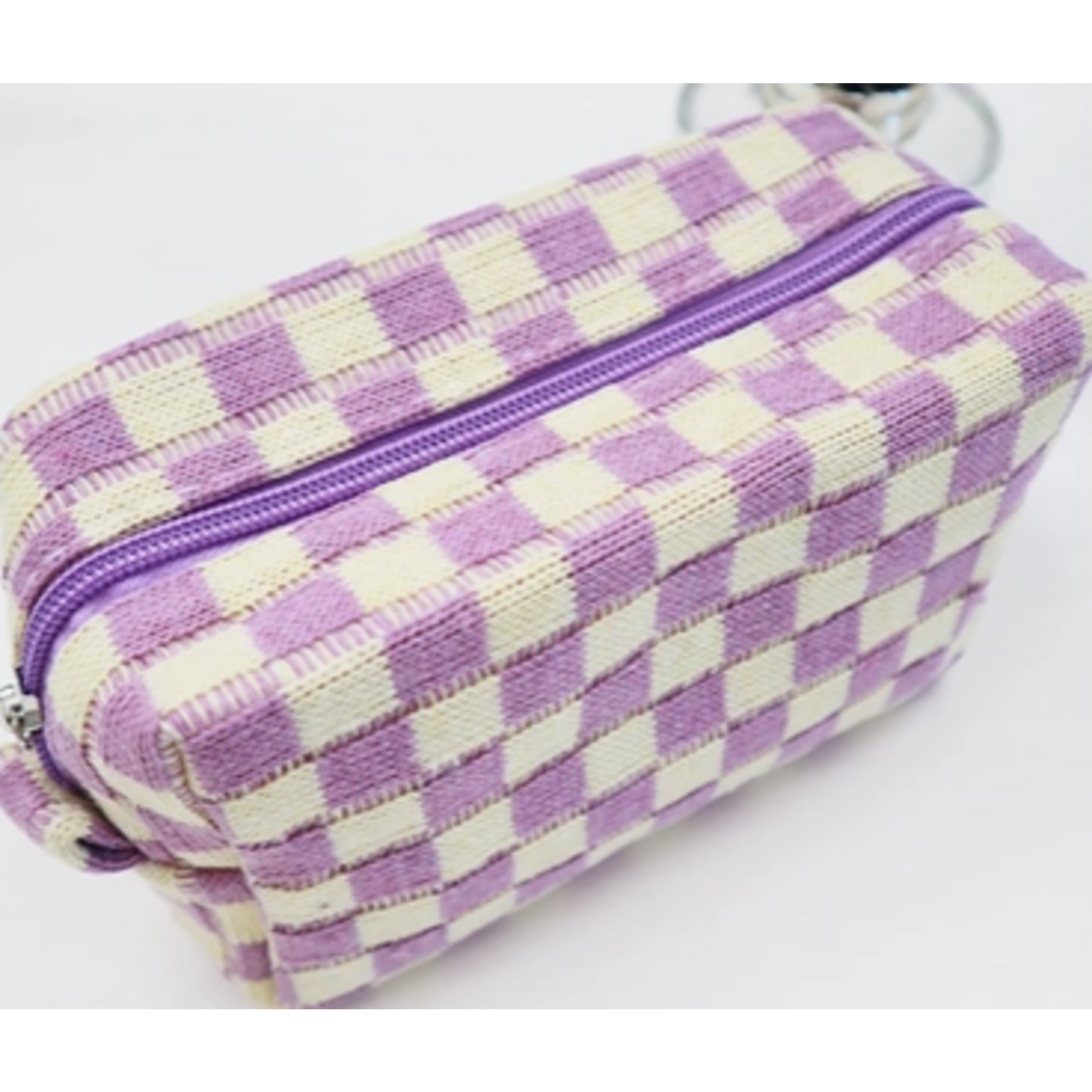 Love & Repeat L&R Checkered Pouch