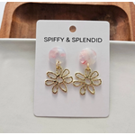 Spiffy & Splendid S&S Lily Earrings - Iridescent Pastel