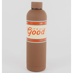 The Montana Scene TMS It's All Good Retro Water Bottle Brown