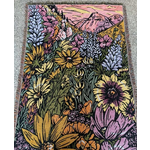The Montana Scene TMS  Flower Meadow Blanket
