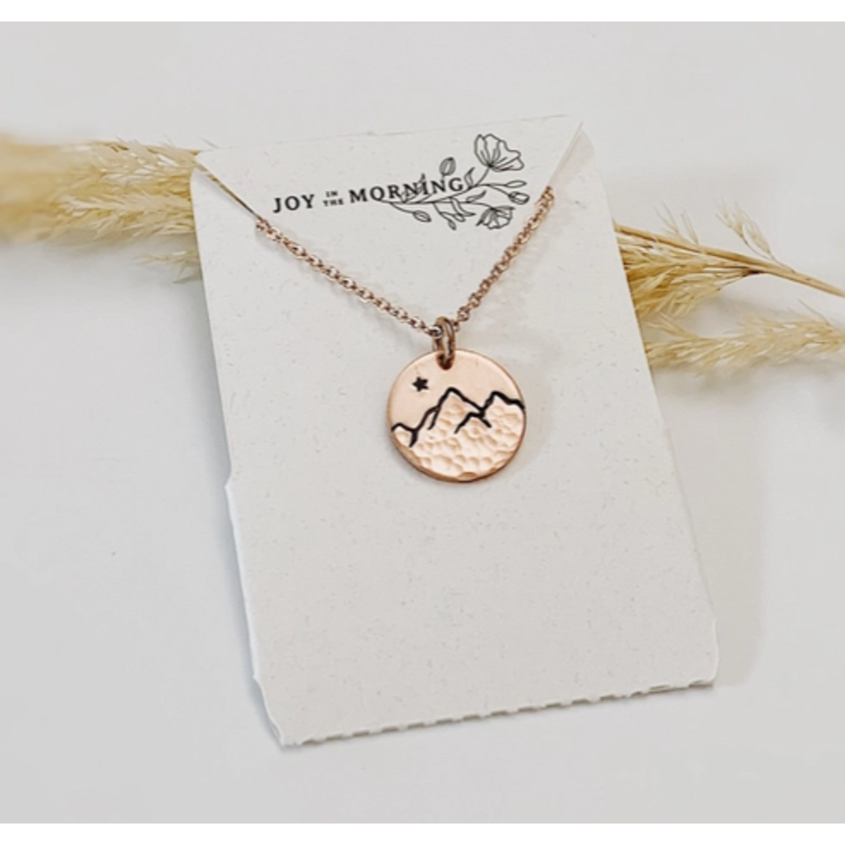 Joy In The Morning Joy In The Morning Mountain Peaks Necklace Copper
