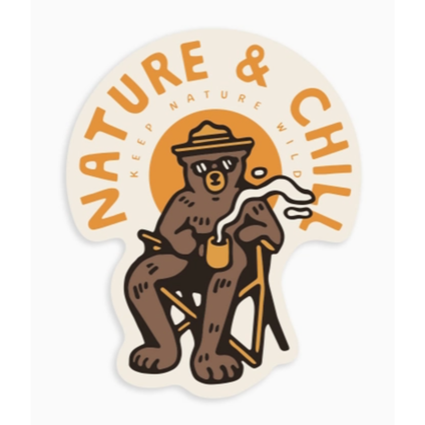 Keep Nature Wild Keep Nature Wild Nature & Chill Sticker