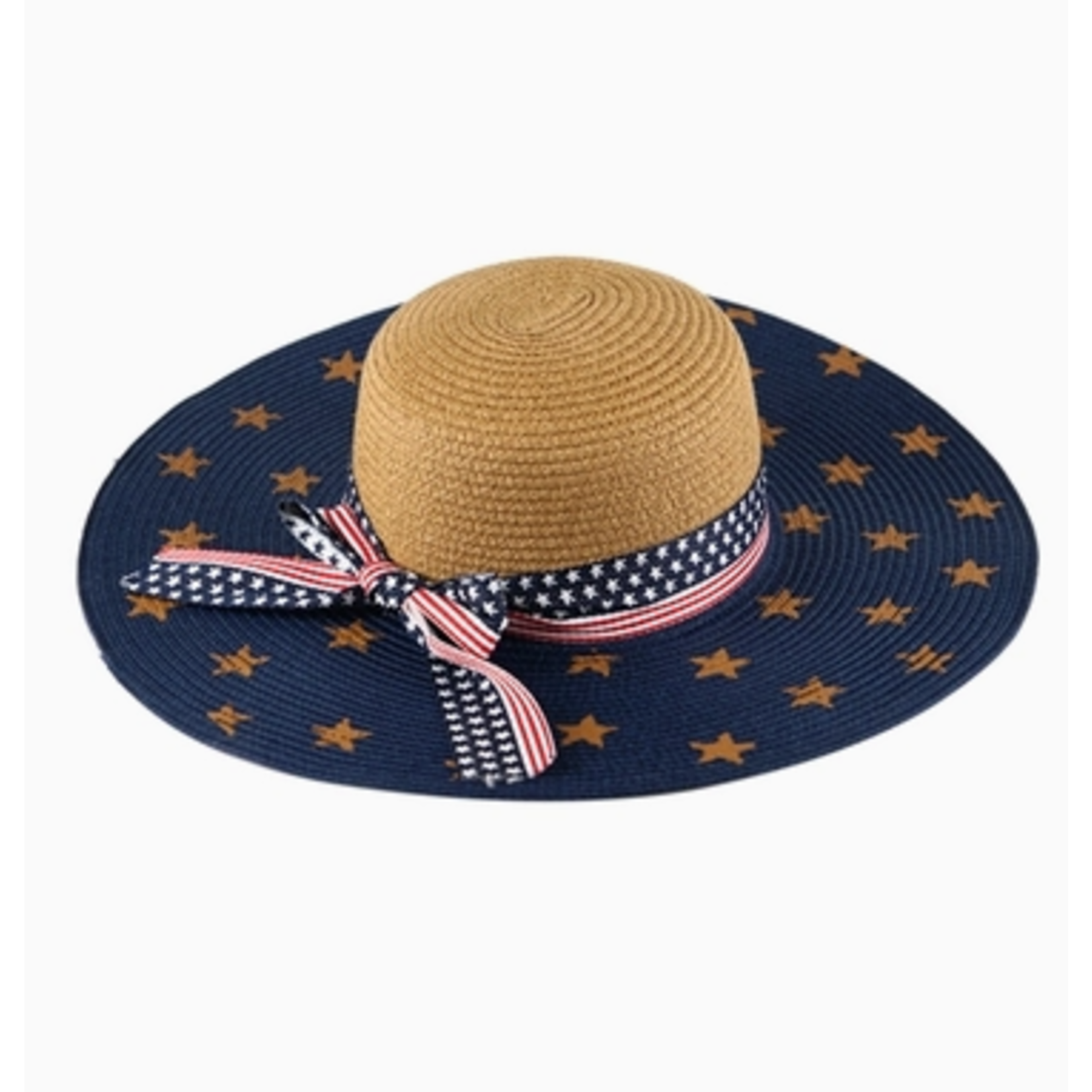 MYS American Flag Floppy Hat Brown