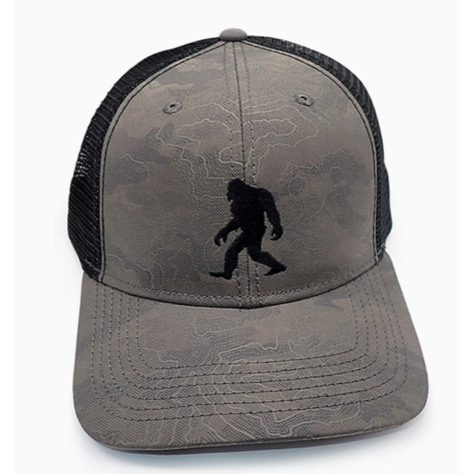 Black Lantern BL Bigfoot & Topography Mesh Back Trucker Hat