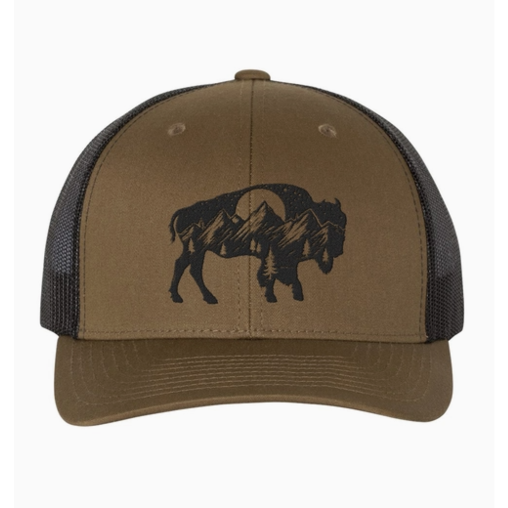 Black Lantern BL Buffalo Landscape Trucker Hat