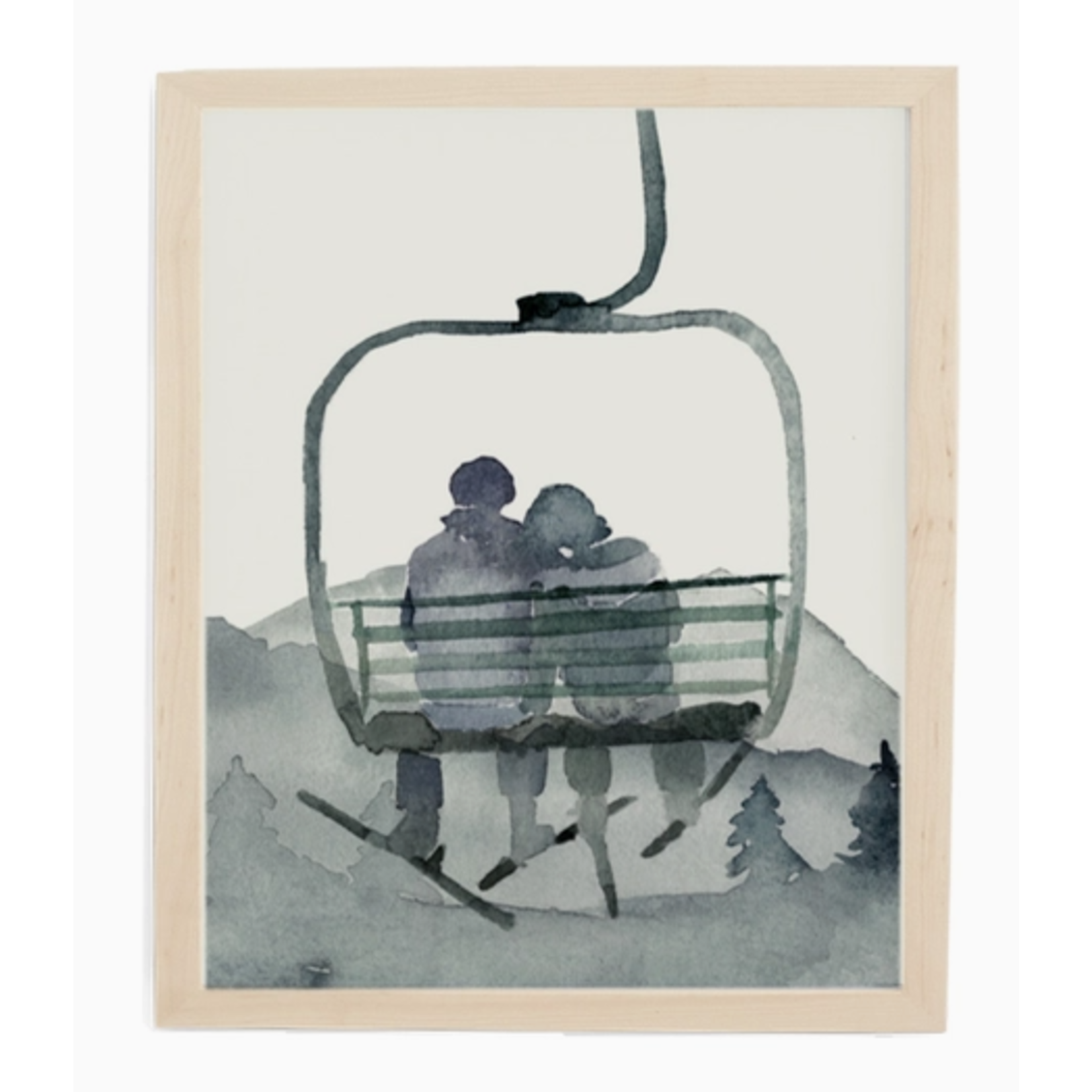Lana's Shop Lana's Shop Gondola Ski Art Print
