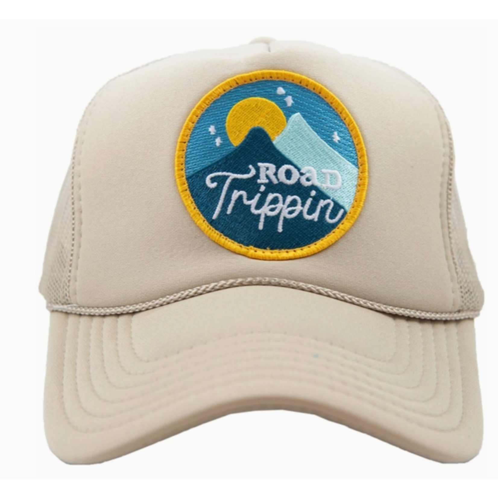 Katydid Katydid Road Trippin Patch Foam Trucker Hat Khaki