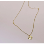 Made of Mountains MM Sun Necklace-Gold