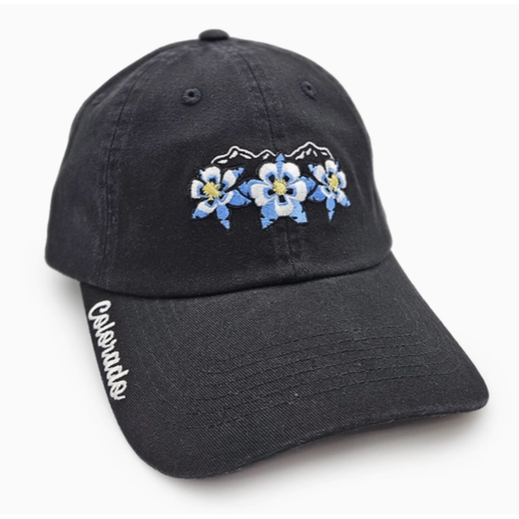 Coloradocool Coloradocool Floral Range Hat - Unstructured - Black