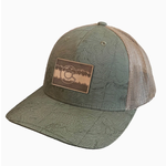 Coloradocool Coloradocool Topo Trucker Hat - Olive - Treeline Patch