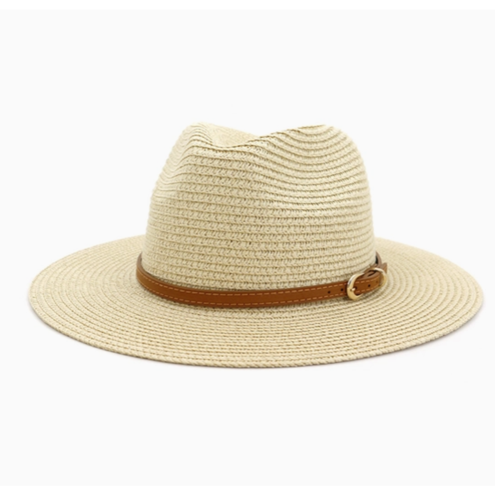 Snow Business Suzie Q Straw Hat Female Jazz Top Hat Beige