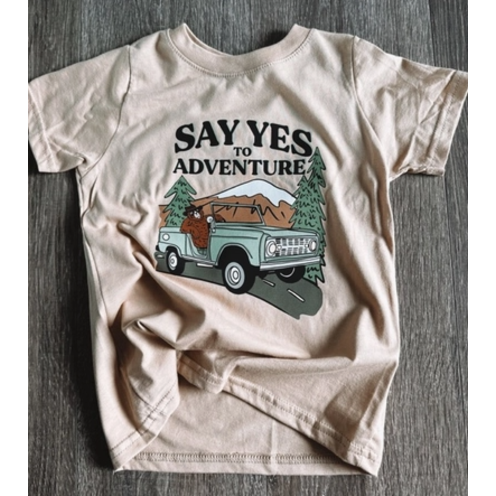 AK Clothing Company AK Clothing Yes Adventure Toddler T-Shirt