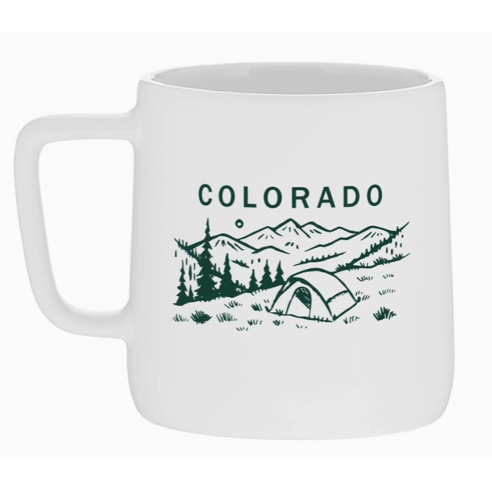 Moore Collection Moore Camp Colorado Mug White