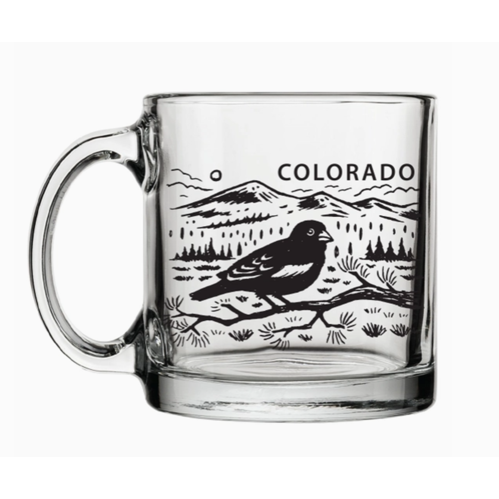 Moore Collection Moore Colorado Bird Glass Mug