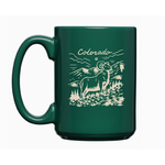 Moore Collection Moore Colorado Diner Mug-Green
