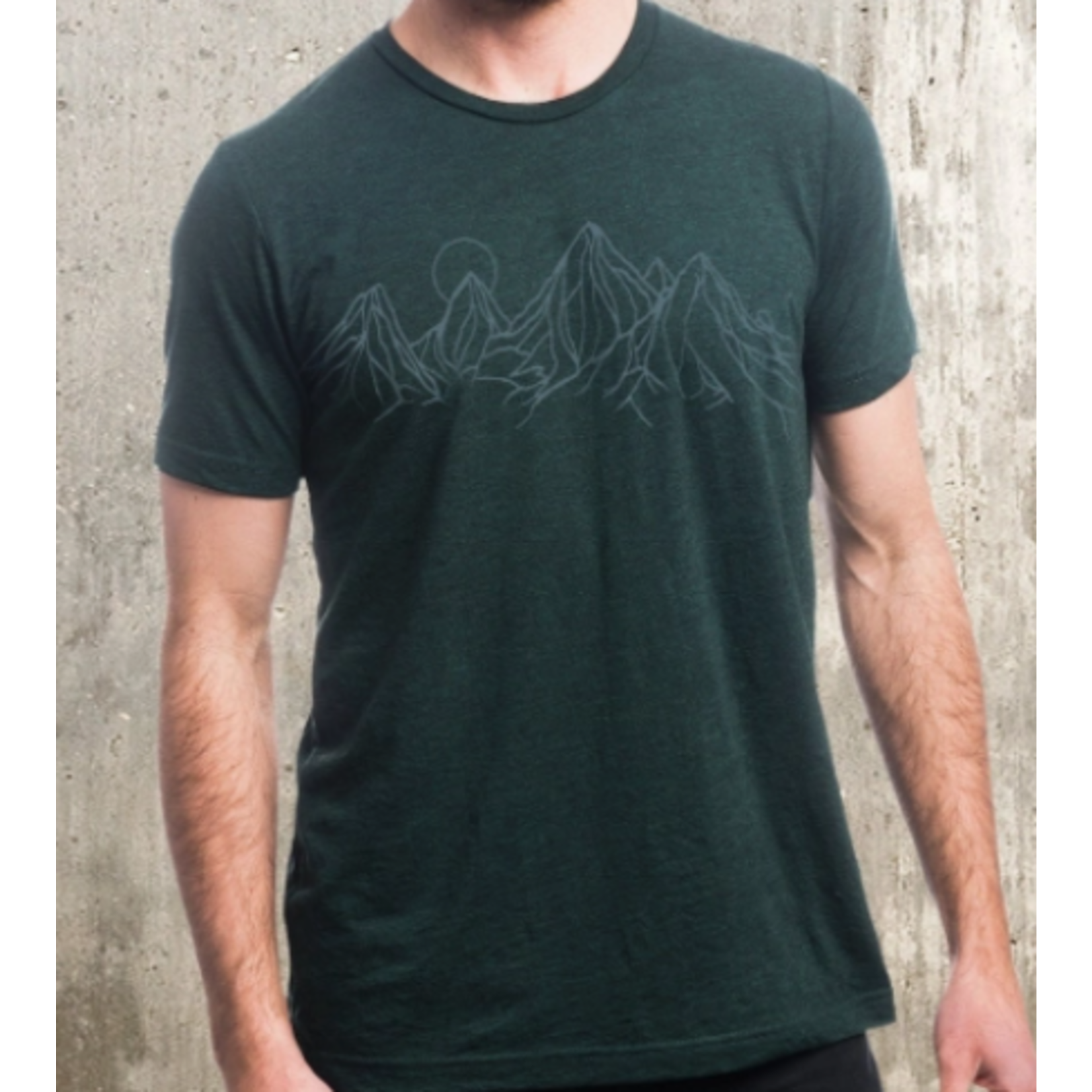 Black Lantern BL Mountain Contours T-Shirt