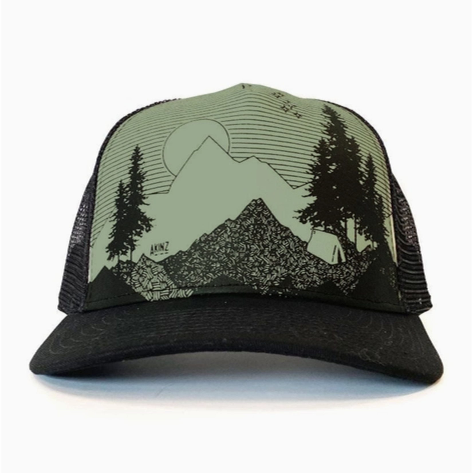 Akinz Akinz Five Star View Hat - Sage Green