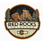 Colorado Cool Coloradocool Red Rocks Showtime Sticker