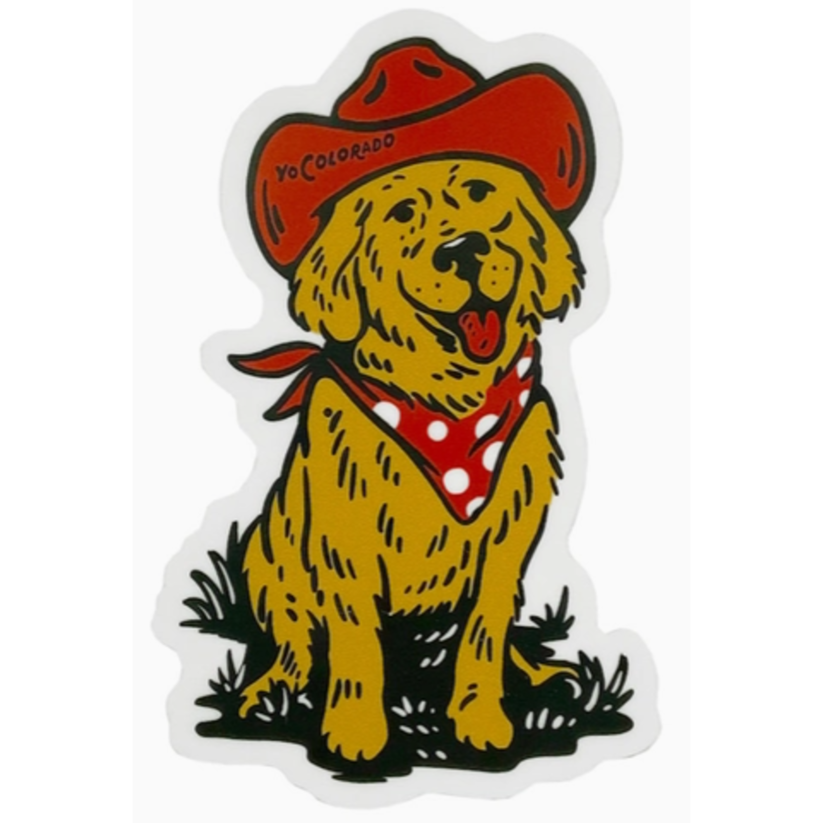 YoColorado YoColorado Sticker - Golden Dog Days