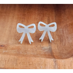 Spiffy & Splendid S&S Bow Studs - Light Blue