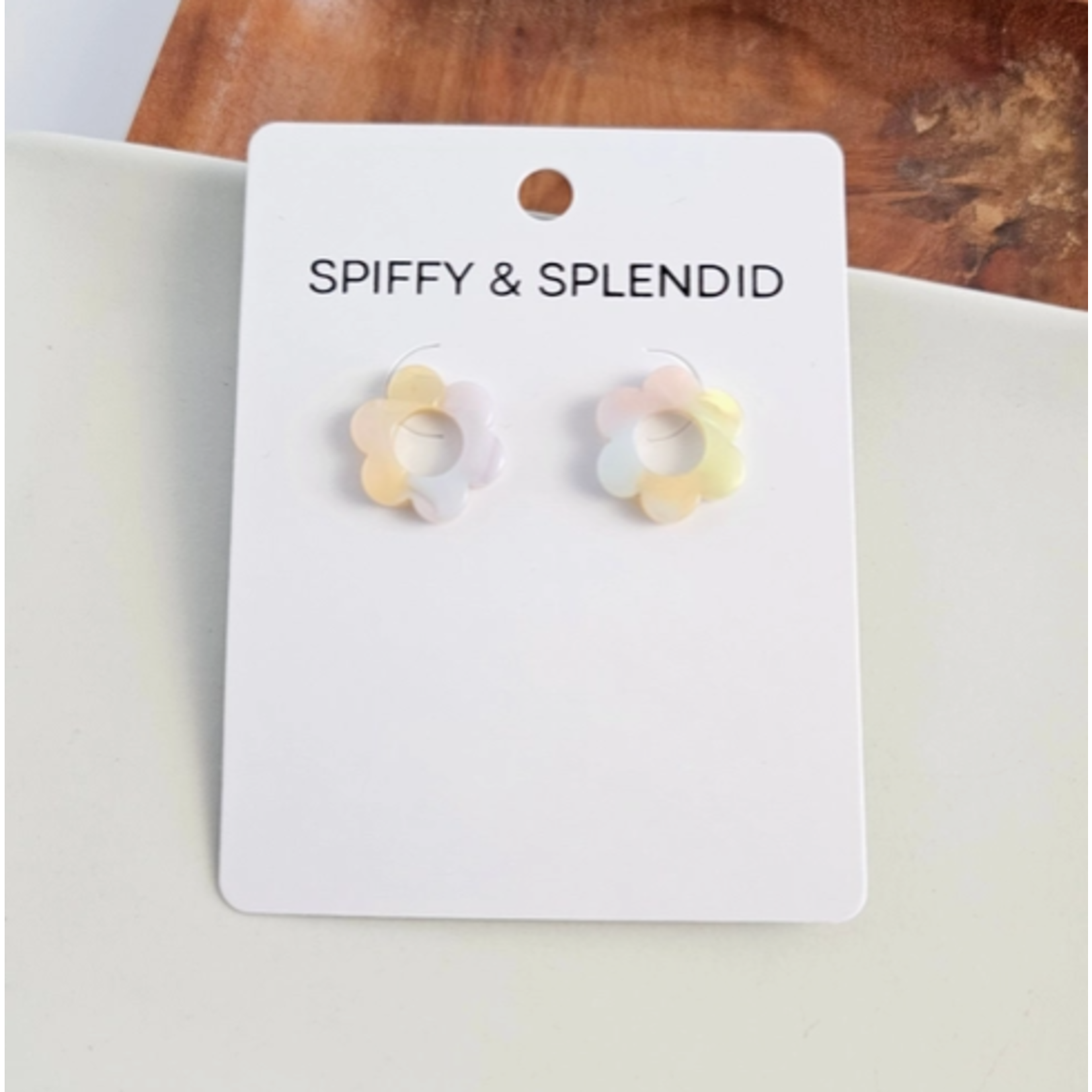 Spiffy & Splendid S&S Flower Studs - Pastel